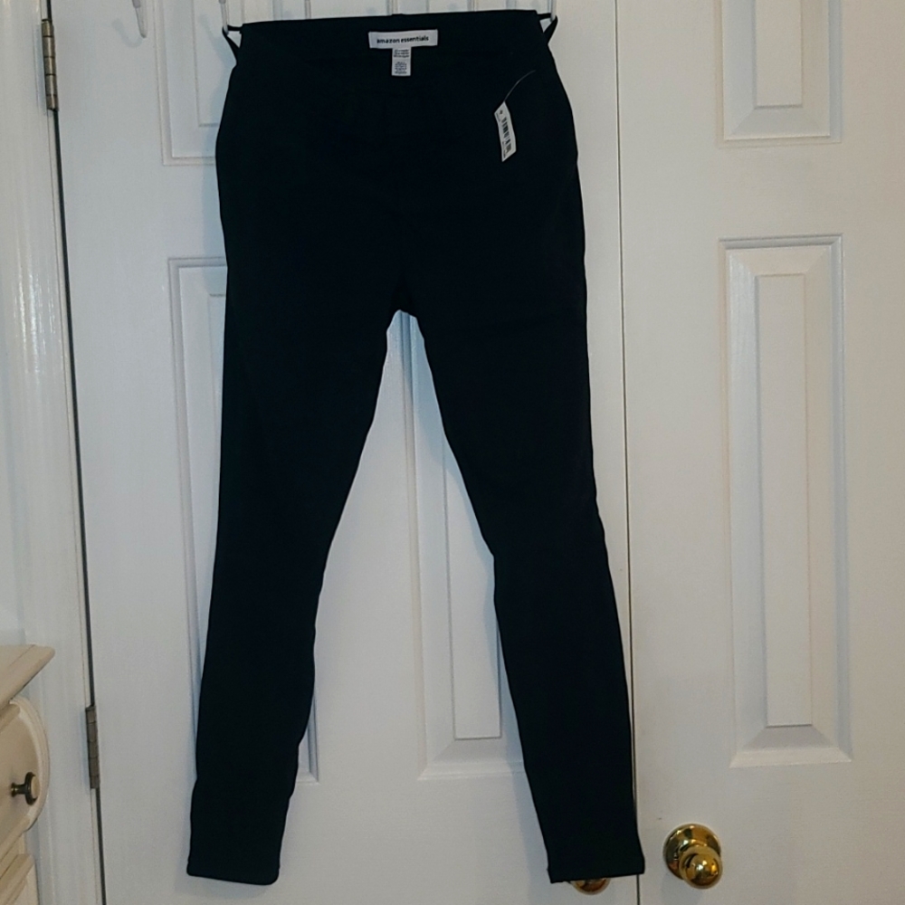 Amazon Essentials Jeggings, Size Small, Black Jeggings with Pockets, Skinny